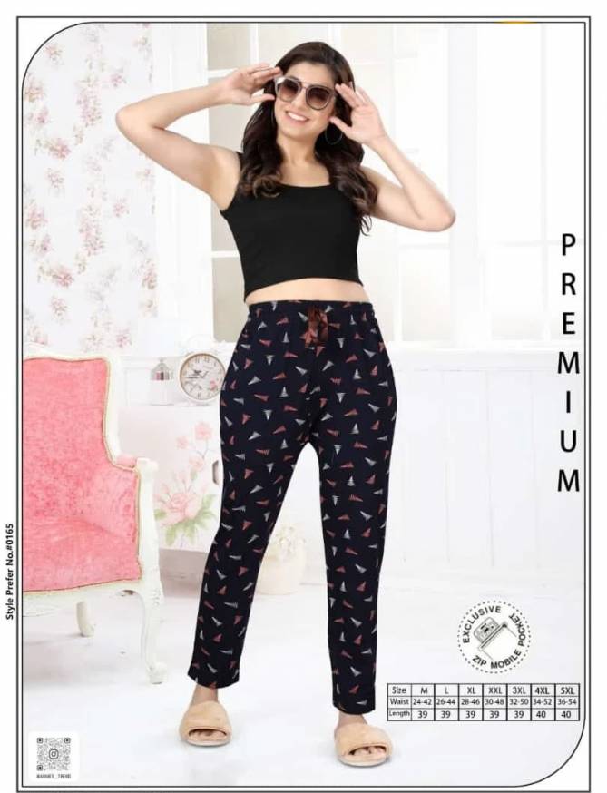 Summer Special Vol At 0165 Comfort Night Wear Pants Wholesale Market in Surat
